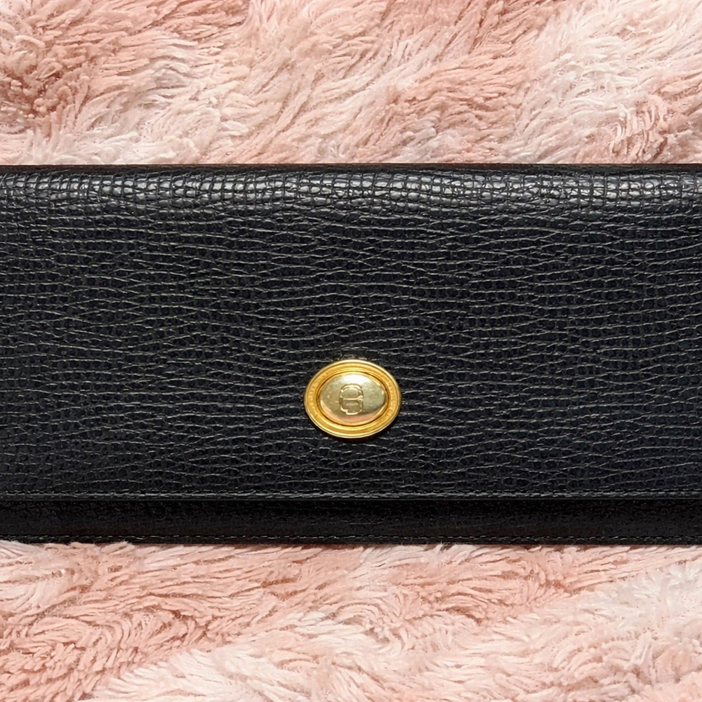 DiorTextured Checkbook Wallet - Picture 2 of 15